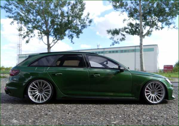 1:18 Tuning Audi A4 RS4 (B9) Avant / Kombi 2020